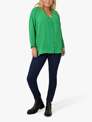 Live Unlimited Curve Button Top, Green