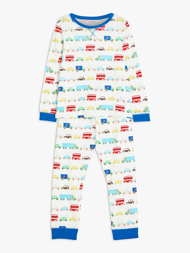Cath Kids' Long Sleeve Transport Print Pyjamas, Multi