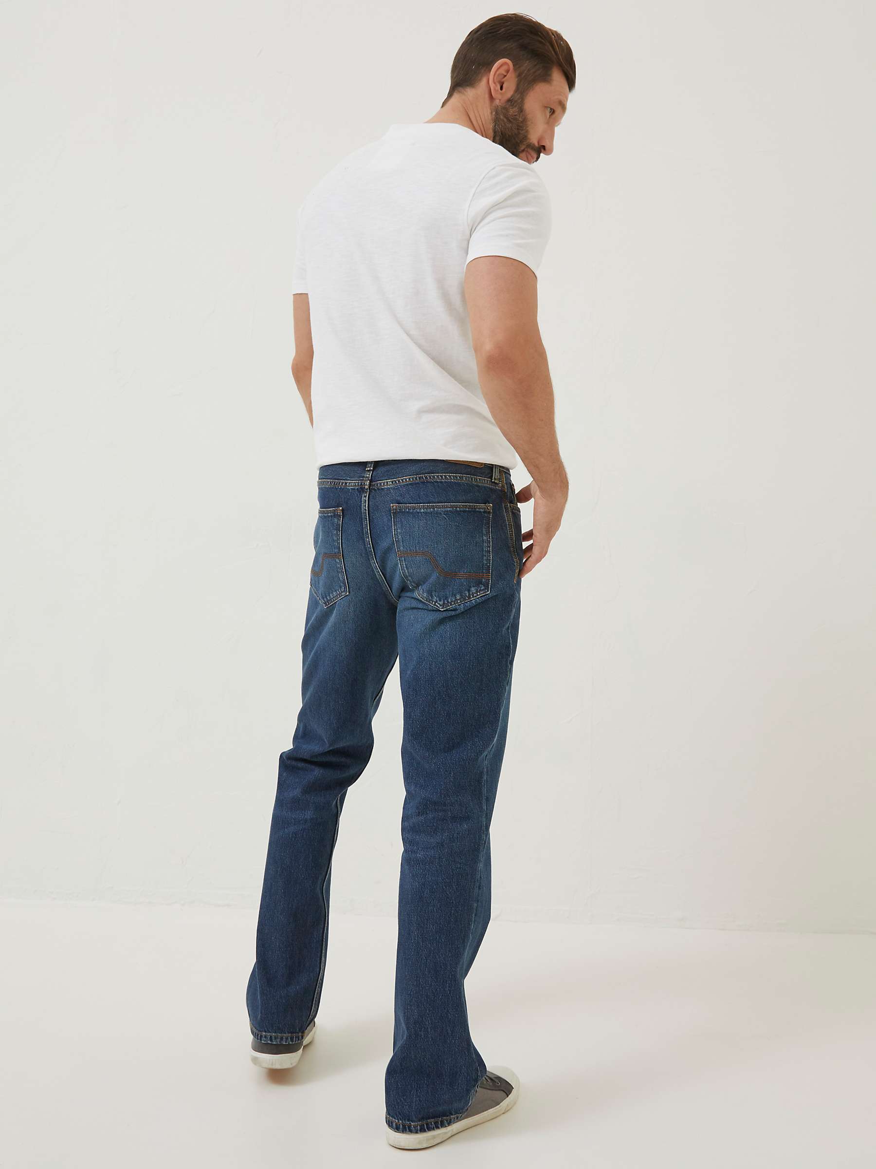 Buy FatFace Bootcut Mid Rise Jeans, Denim Online at johnlewis.com