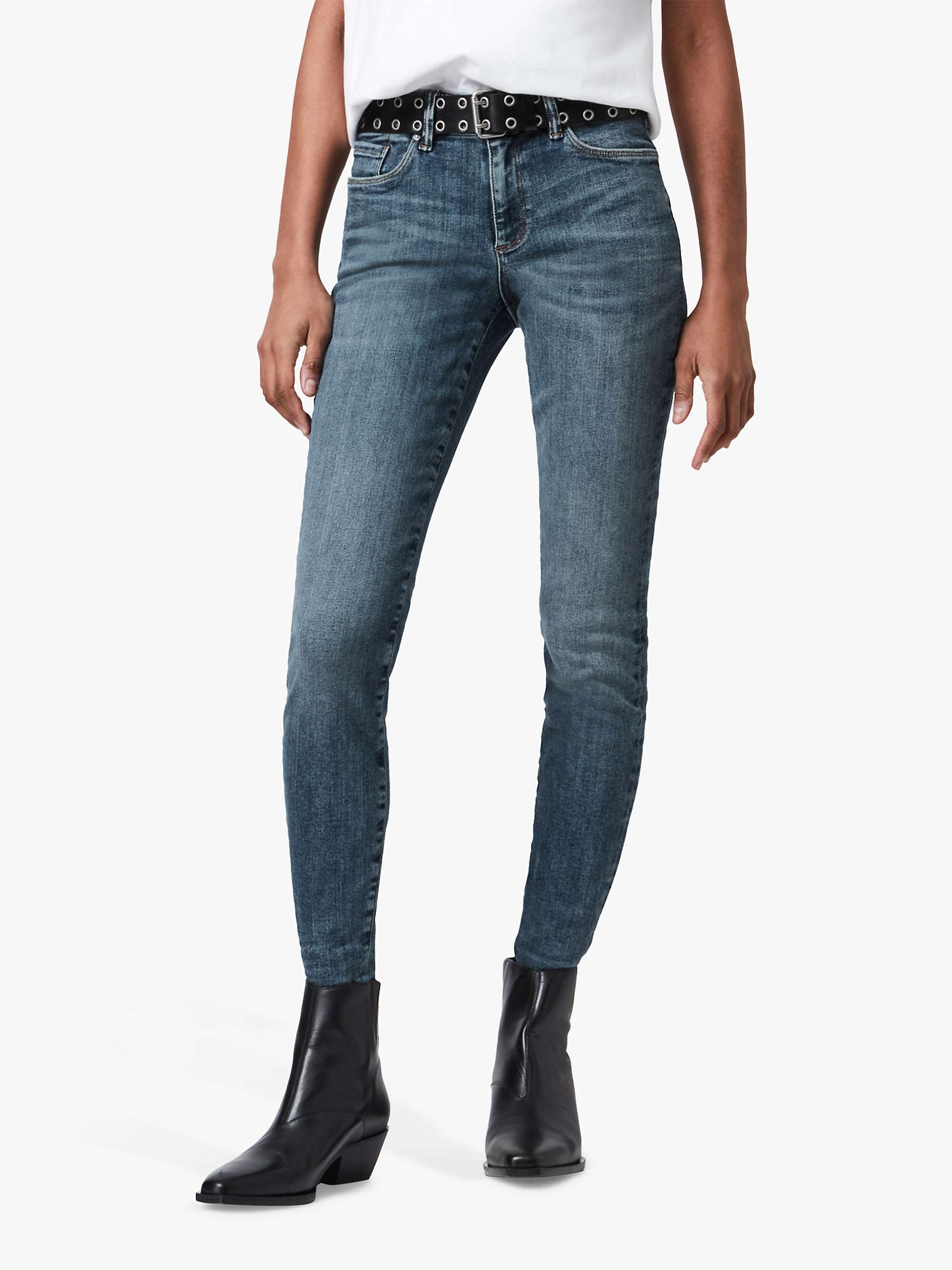 Buy AllSaints Miller Size Me Jeans Online at johnlewis.com