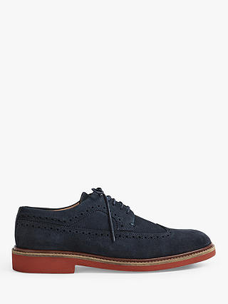 Ted Baker Yotini Suede Smart Casual Long Wing Brogues