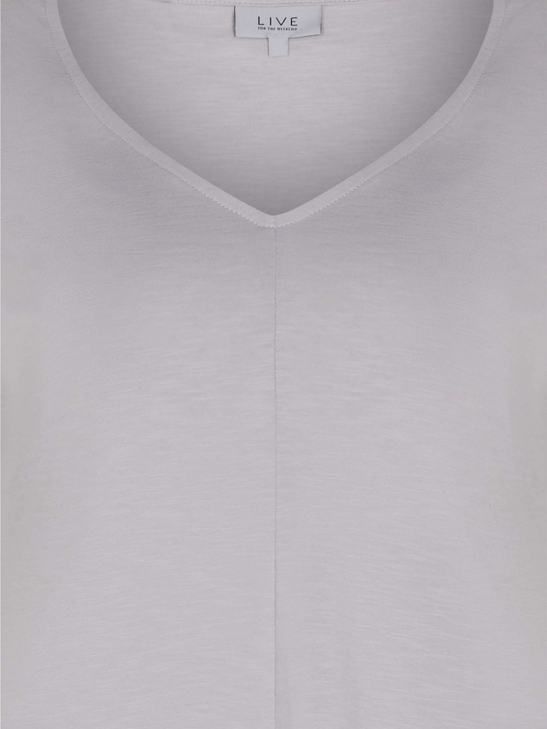 Buy Live Unlimited Curve V-Neck Short Sleeve T-Shirt Online at johnlewis.com
