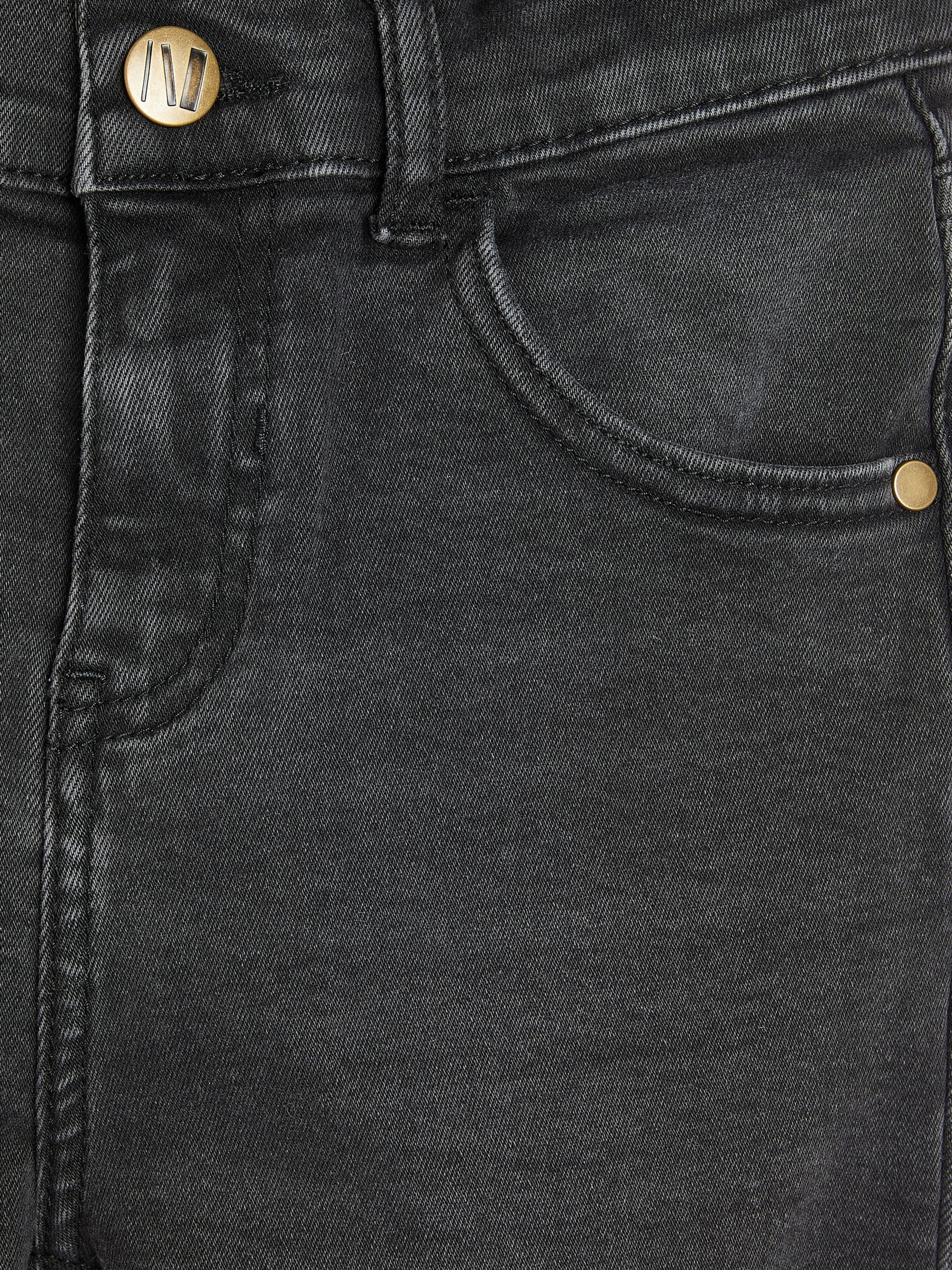 John Lewis Boys' Skinny Denim Jeans, Black at John Lewis & Partners