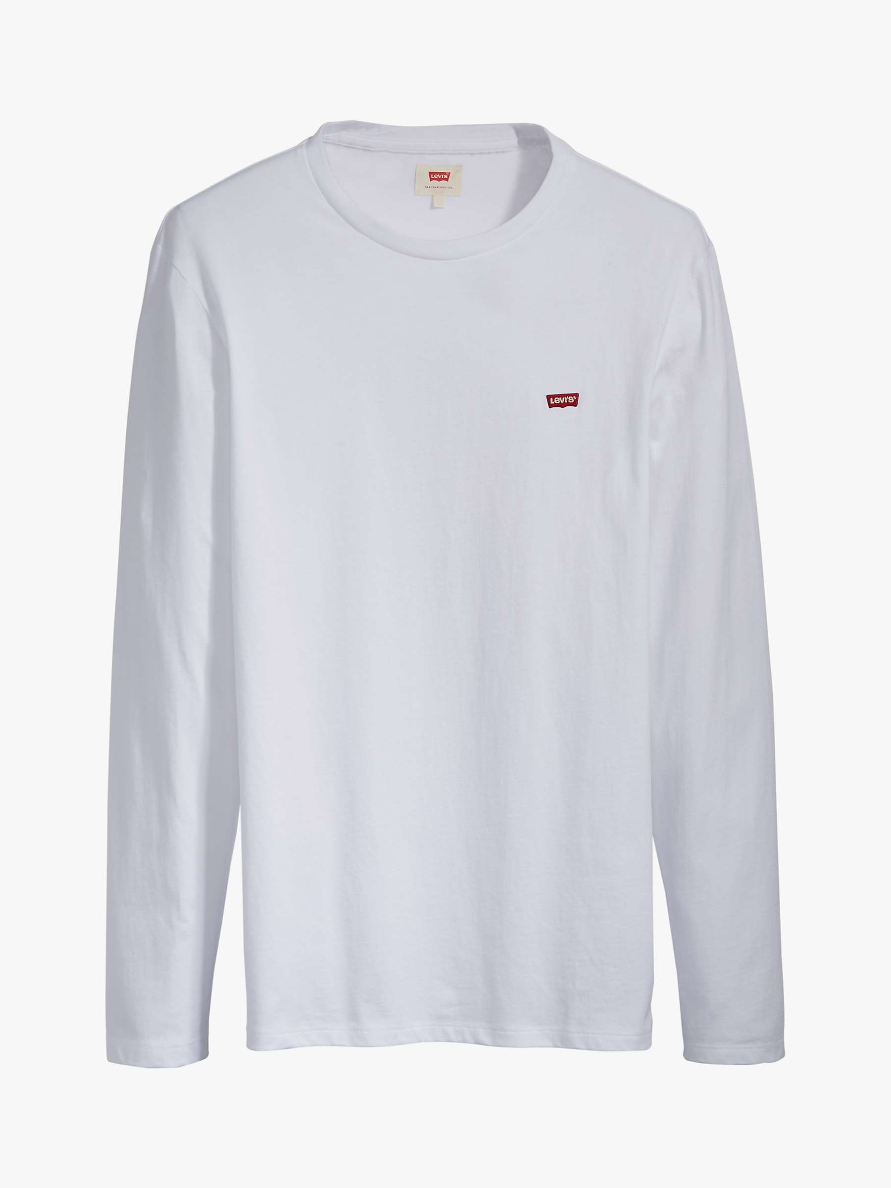 Buy Levi's Housemark Logo T-Shirt, White Online at johnlewis.com