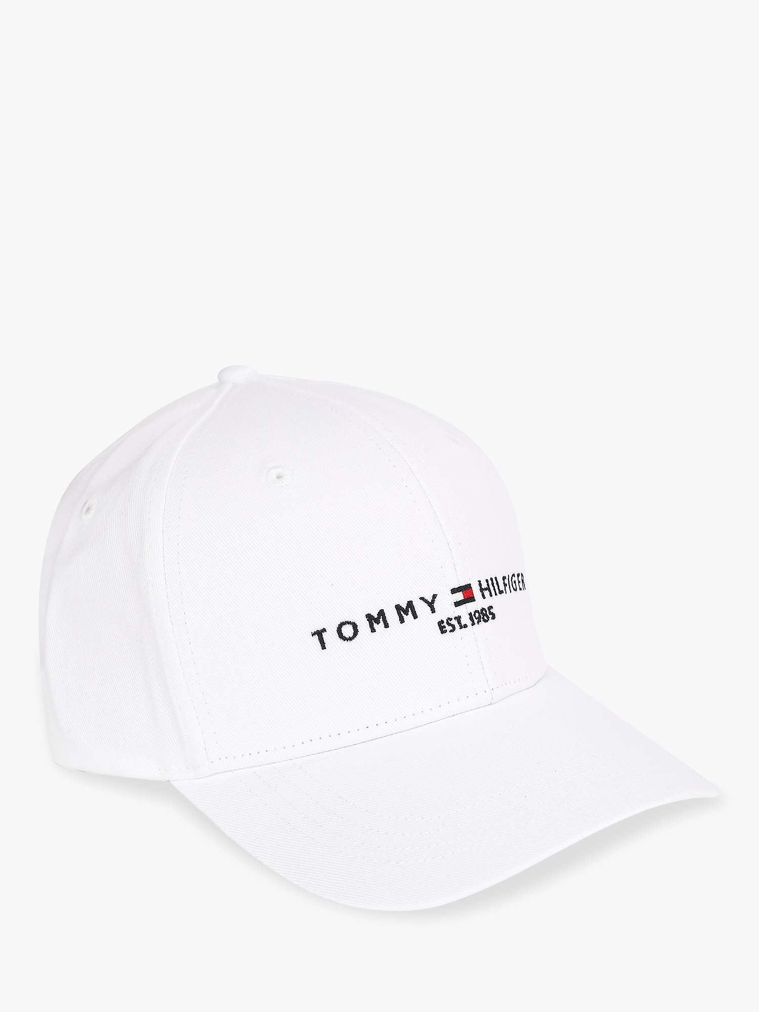 Buy Tommy Hilfiger Established Organic Cotton Baseball Cap, One Size Online at johnlewis.com