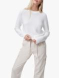 French Connection Lilly Mozart Crew Neck Jumper, Summer White