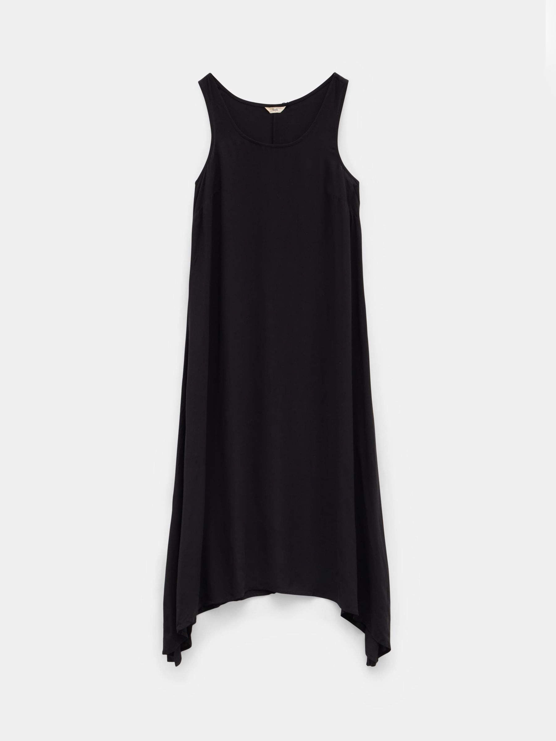 HUSH Albee Midi Dress, Black, 8