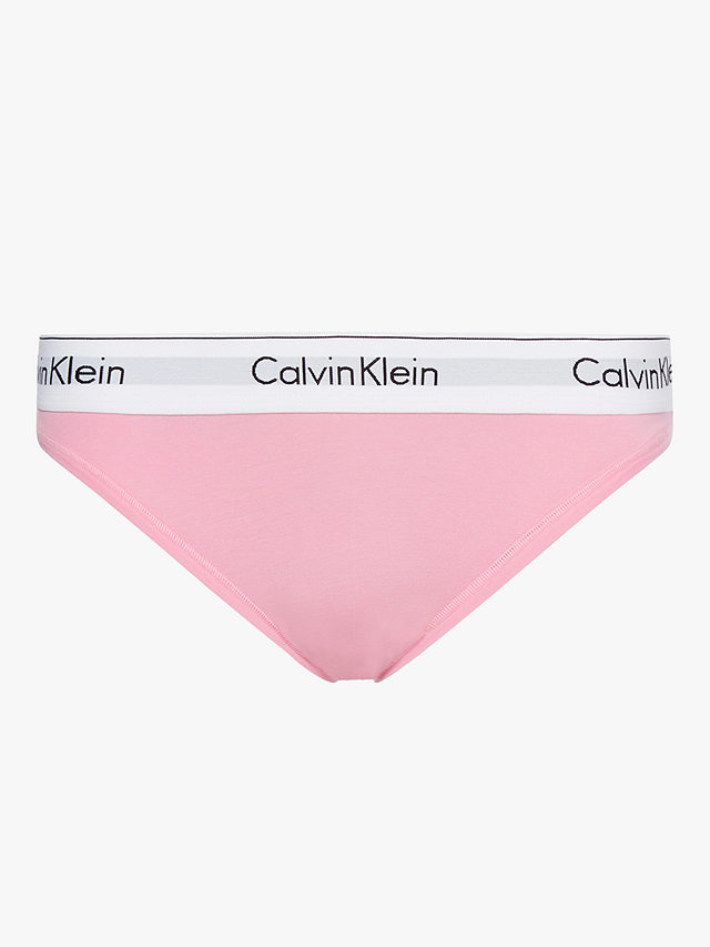 Calvin Klein Modern Cotton Bikini Knickers, Rosey Dream, L