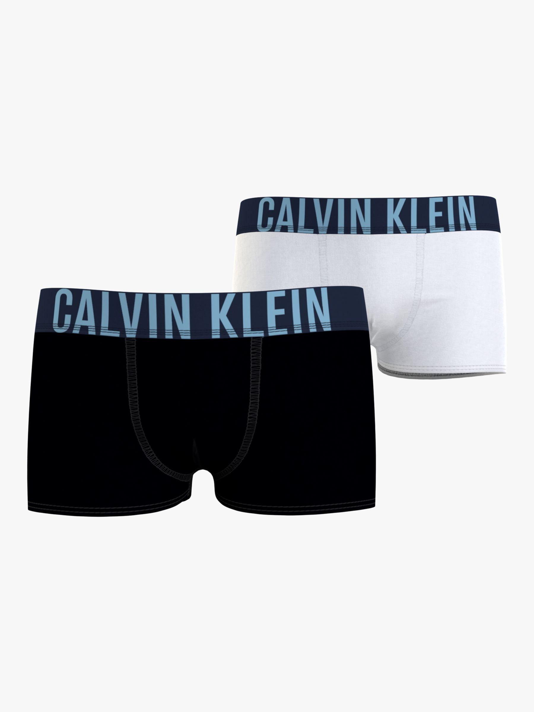 Calvin Klein Children's Intense Power Cotton Trunks, Pack of 2