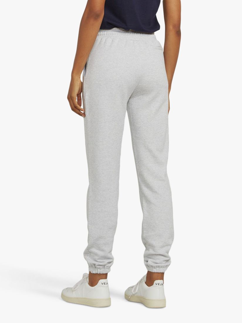 Ninety Percent Organic Cotton Boy Fit Joggers, Grey Marl at John Lewis ...