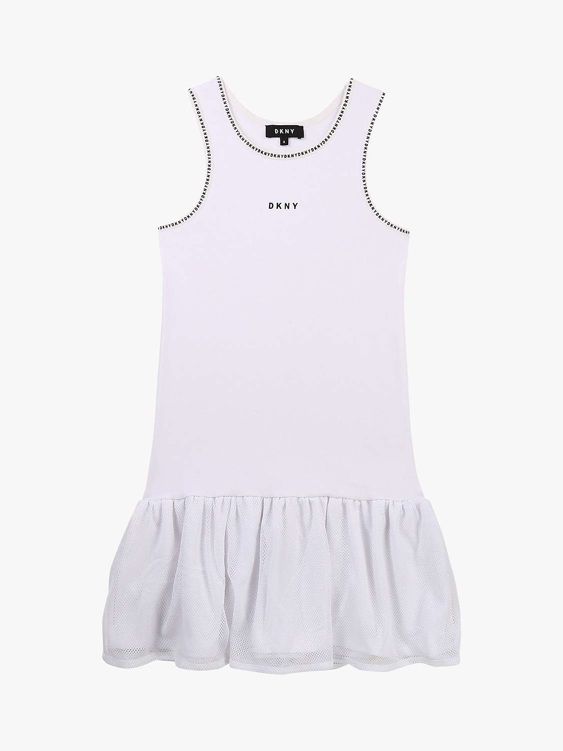 Buy DKNY Kids' 2-in-1 Jersey Dress, Black Online at johnlewis.com