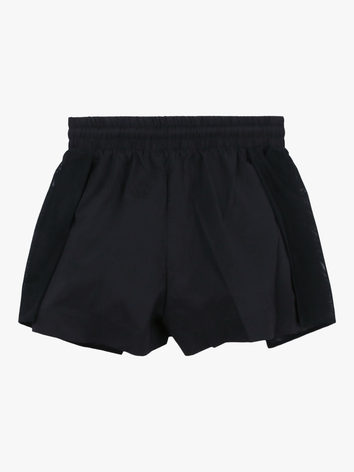 DKNY Kids' Novelty Mesh Shorts, Black, 4 years
