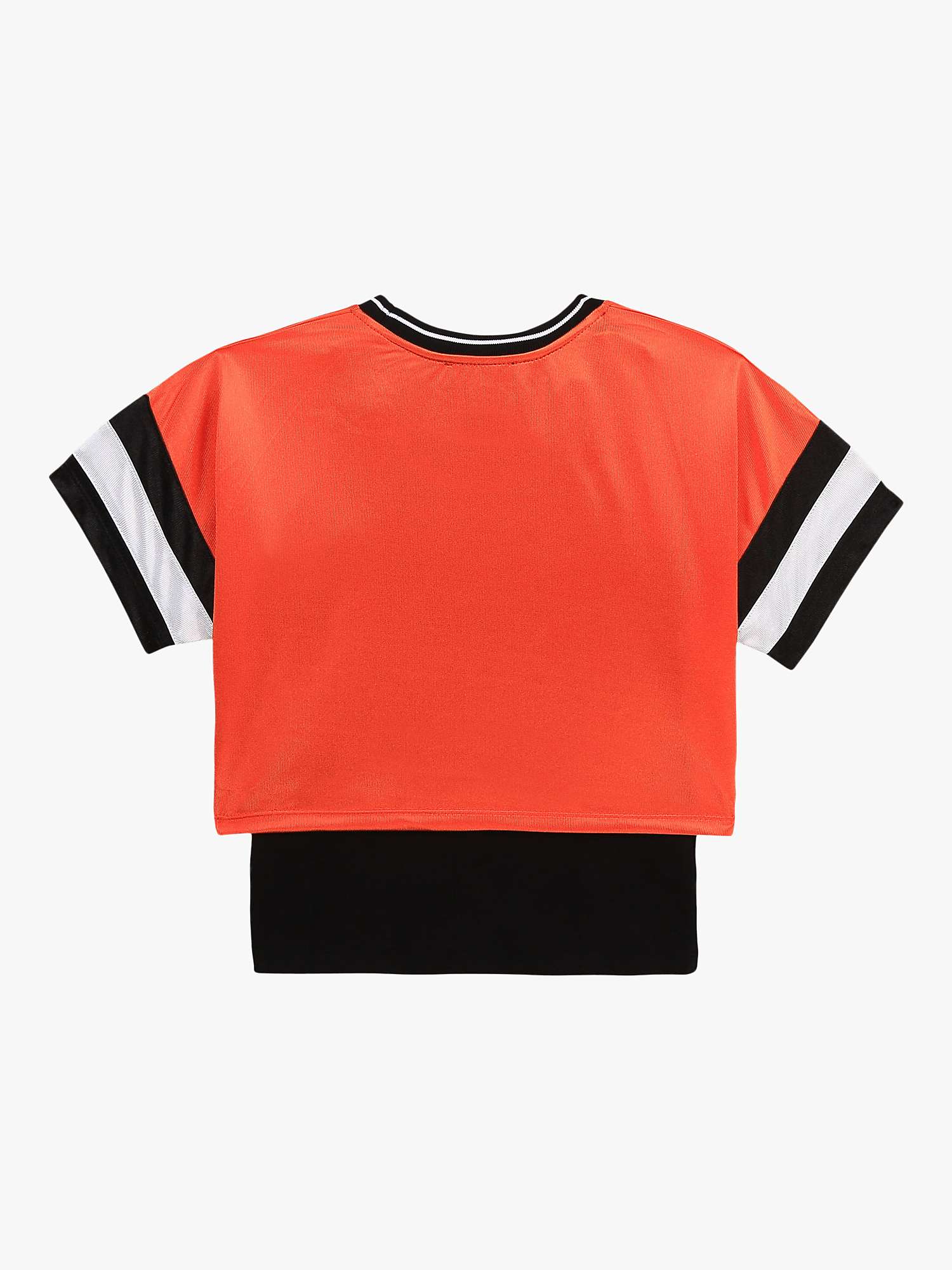 Buy DKNY Kids' Vest & Jersey Top, Poppy Online at johnlewis.com