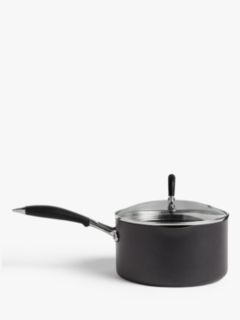 John Lewis 'The Pan' Aluminium Non-Stick Saucepan & Lid, 20cm