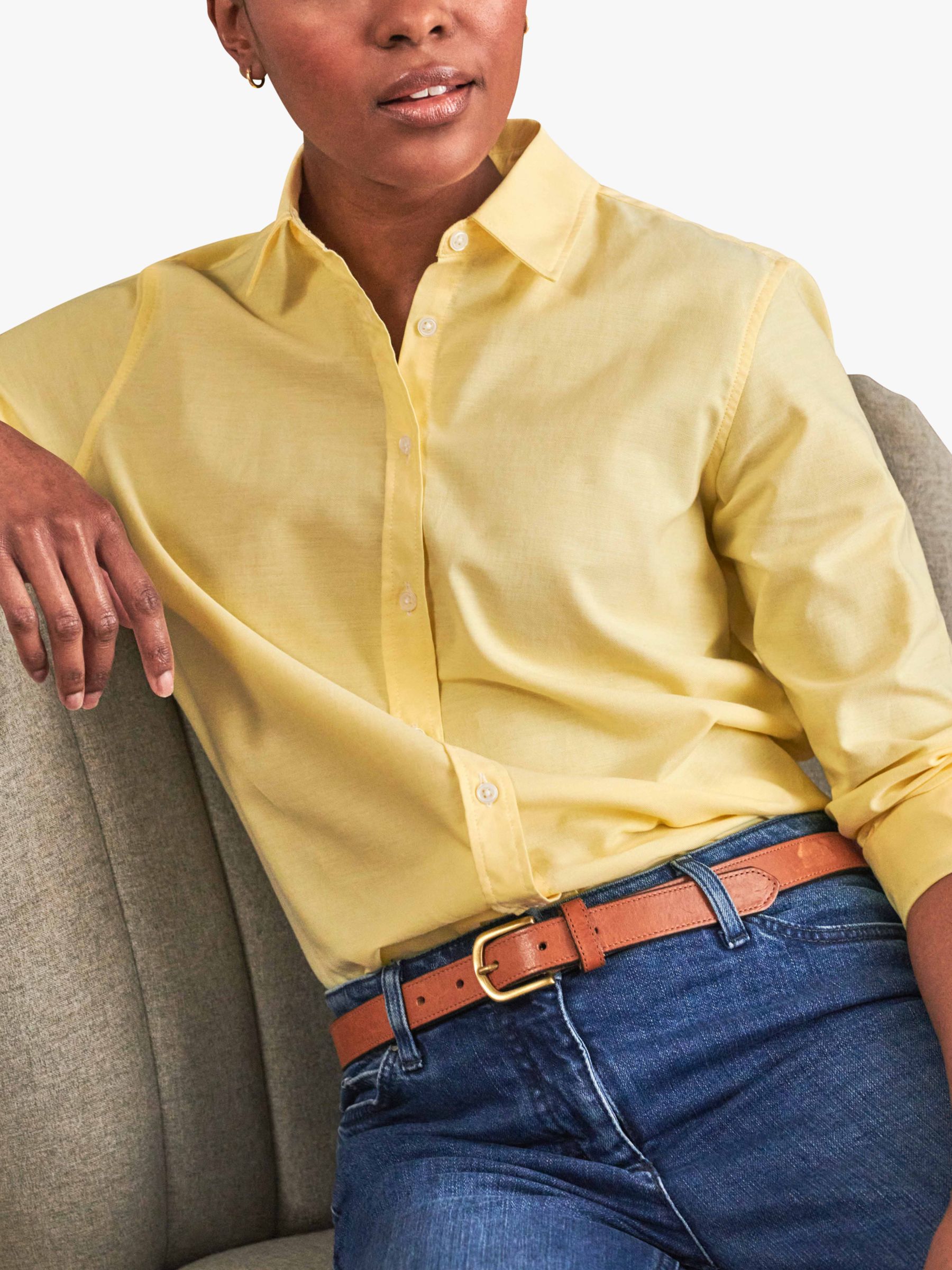 lemon yellow shirt combination