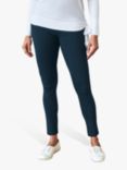 Pure Collection Jersey Leggings, Navy