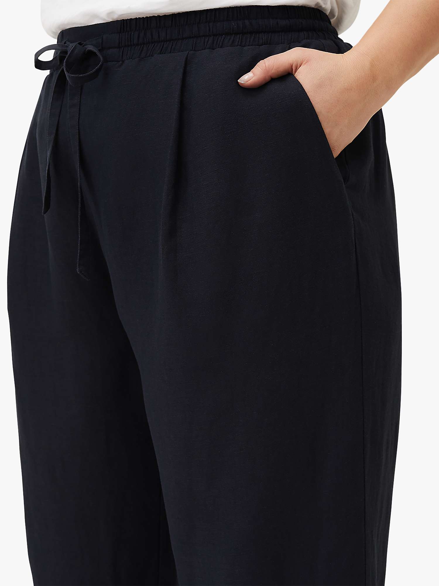 Buy Studio 8 Bethany Trousers, Navy Online at johnlewis.com
