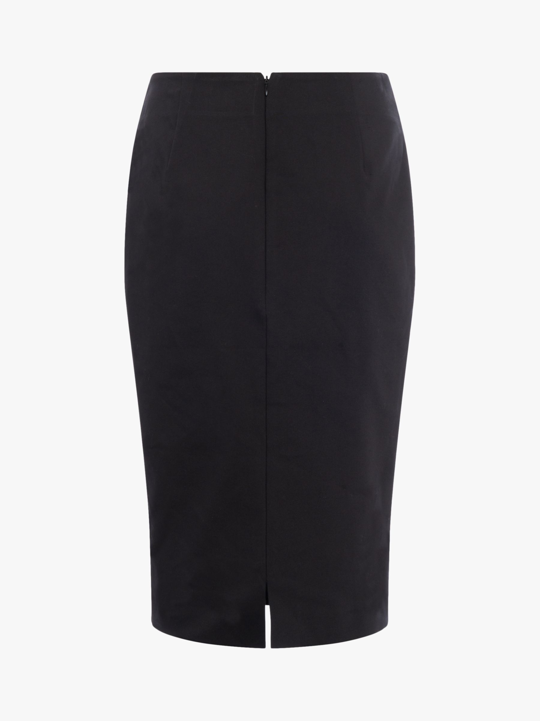 French Connection Fino Pencil Skirt, Black at John Lewis & Partners