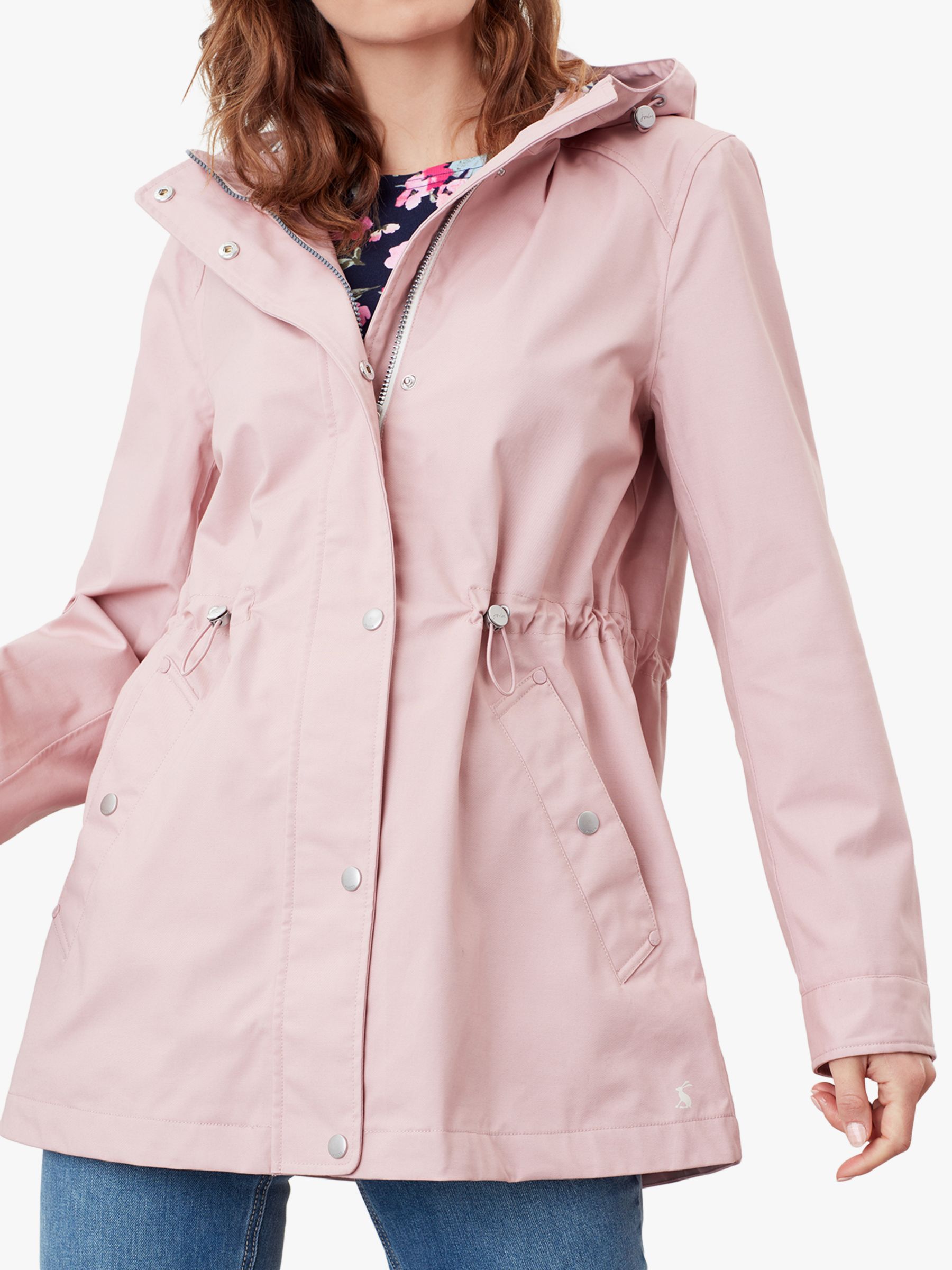 Joules Shoreside Waterproof Coat, Mauve