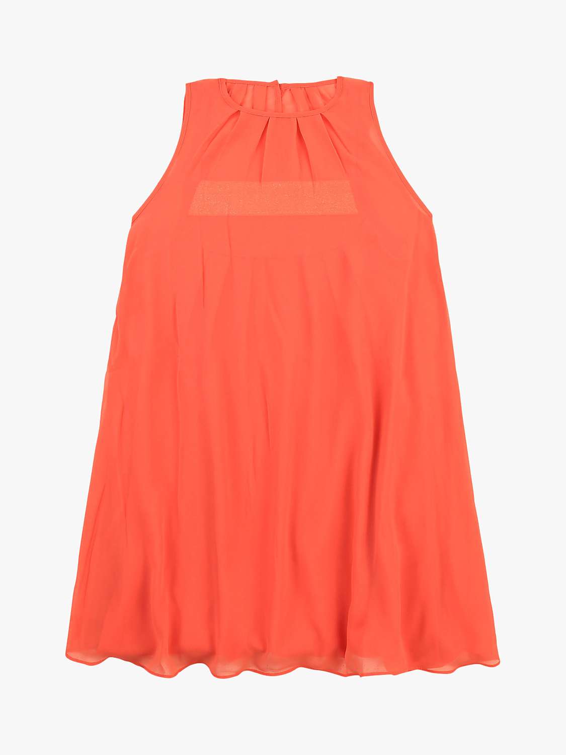 Buy HUGO BOSS Kids' Sleeveless Crepe Dress, Peach Online at johnlewis.com