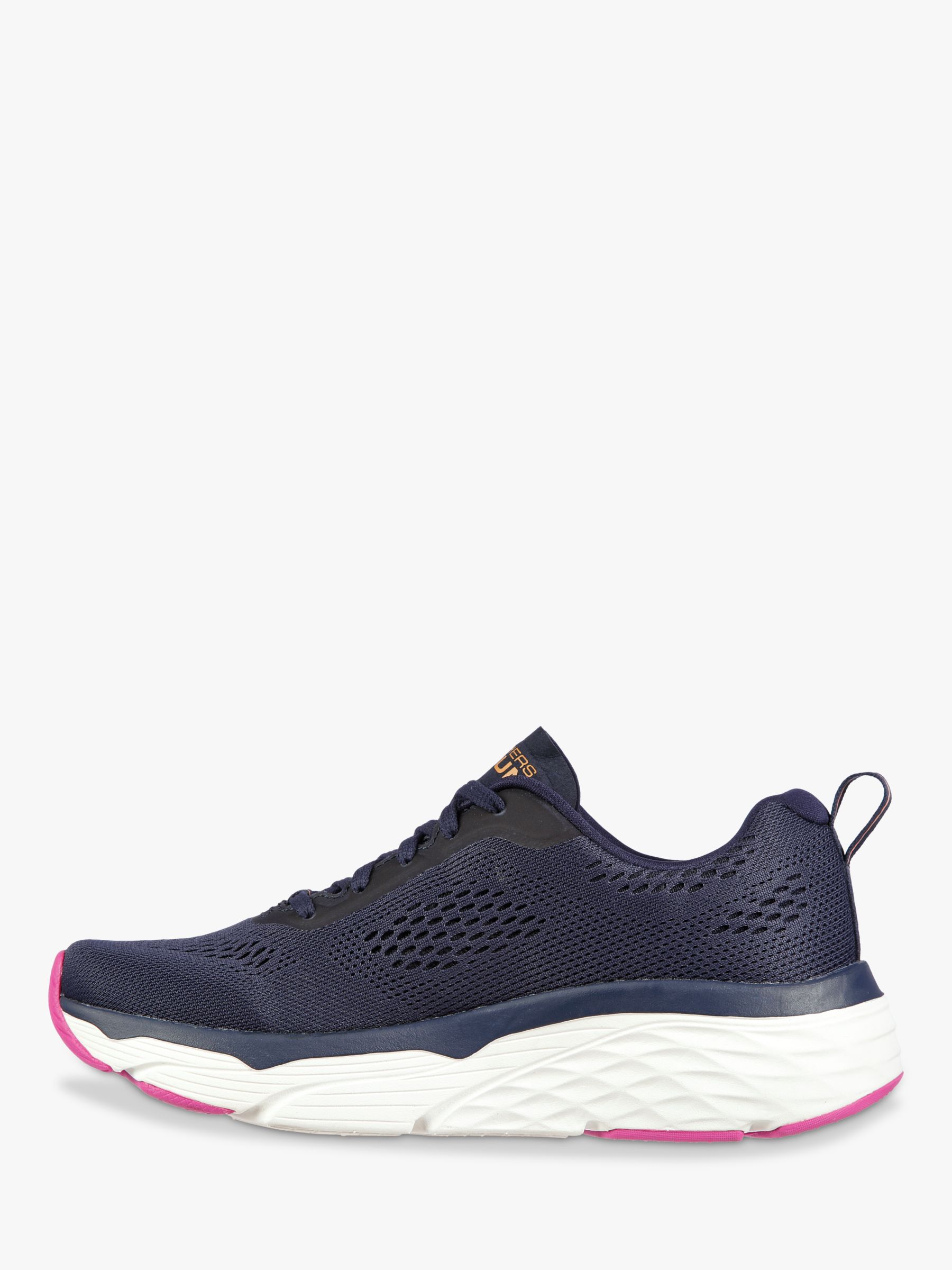 Skechers Max Cushion Elite Trainers, Navy at John Lewis