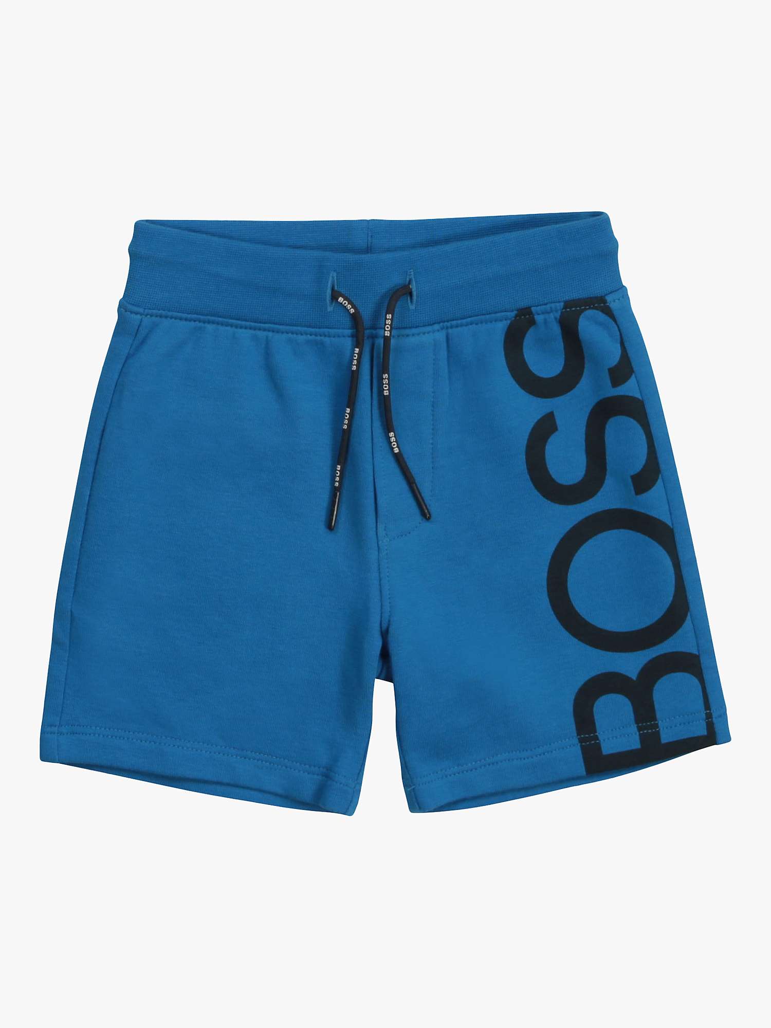 Buy HUGO BOSS Baby Jogging Bottom Bermuda Shorts, Pale Blue Online at johnlewis.com