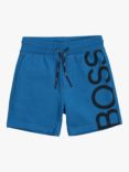 HUGO BOSS Baby Jogging Bottom Bermuda Shorts, Pale Blue