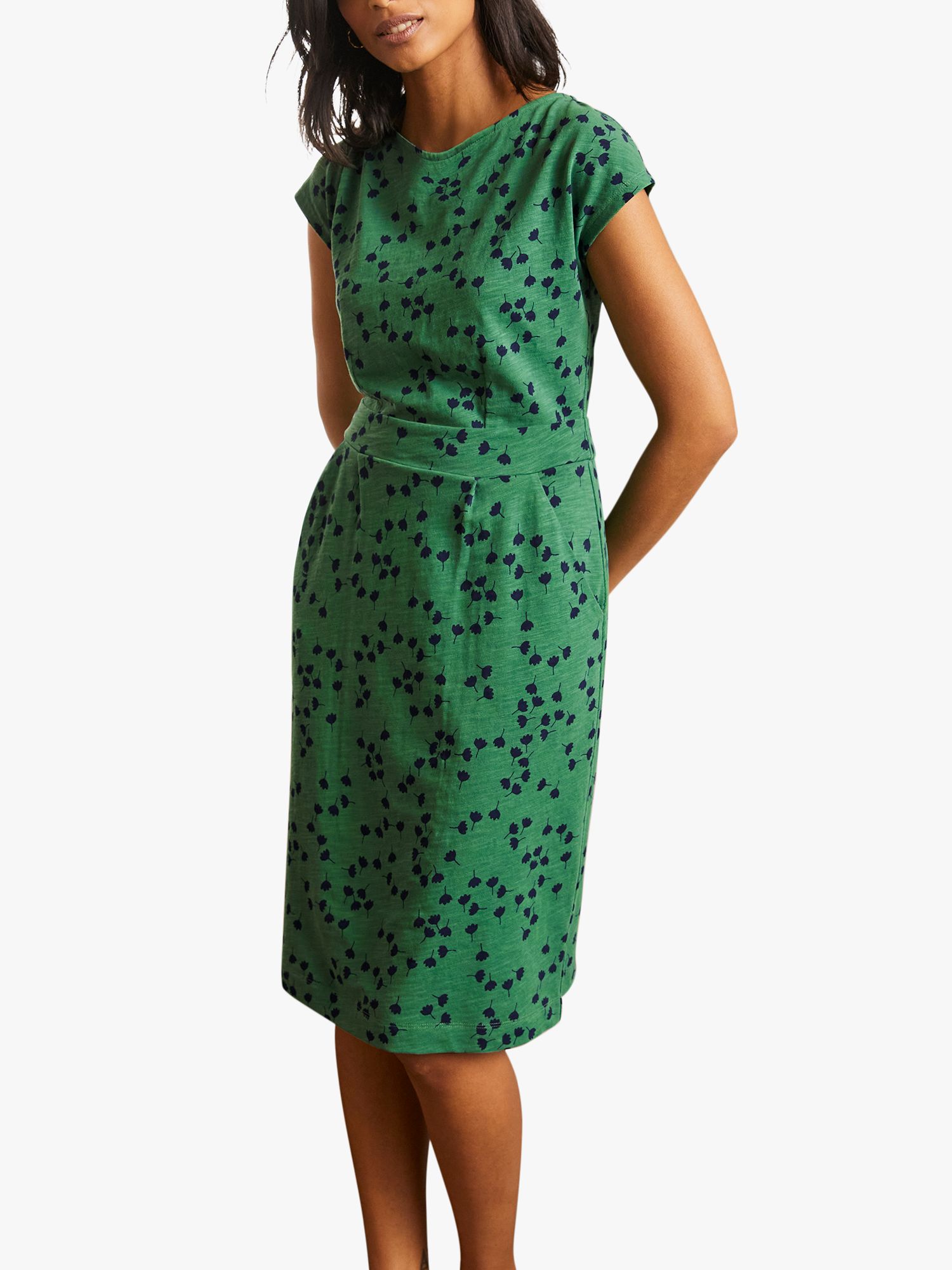 Boden Florrie Jersey Dress, Green