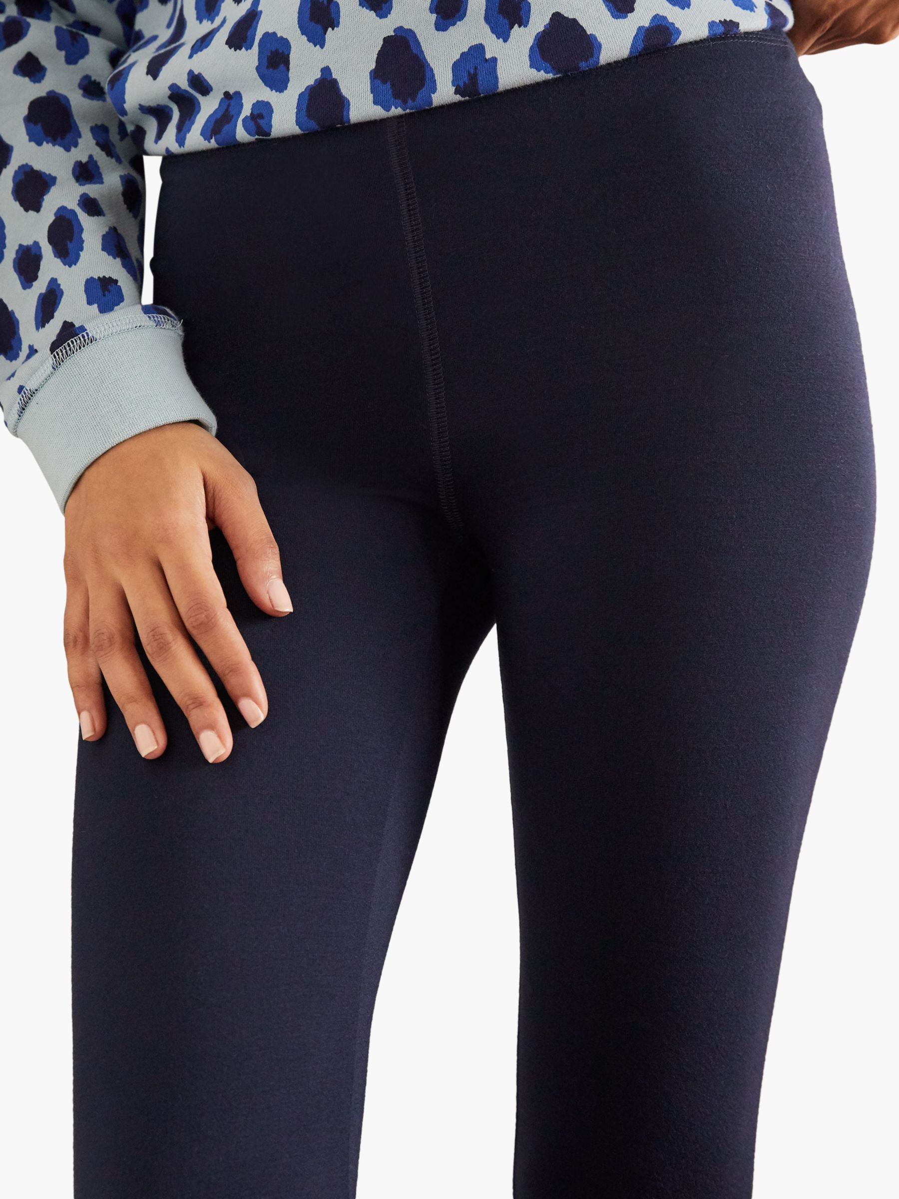 Boden Favourite Leggings, Navy at John Lewis & Partners