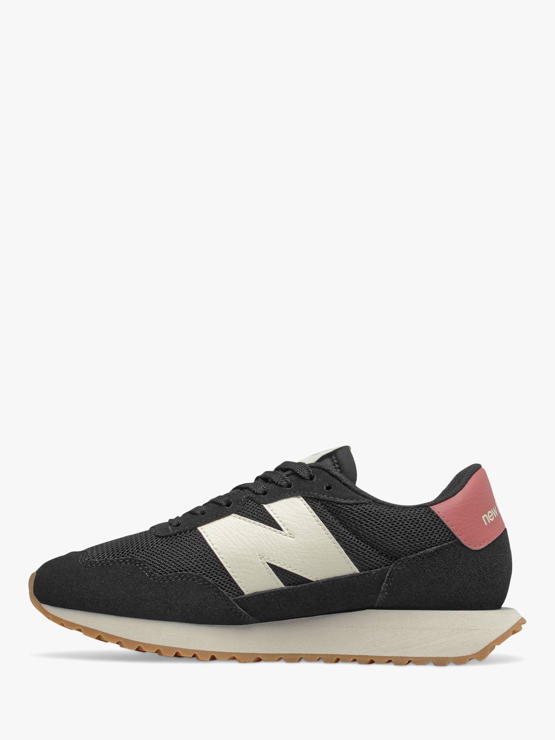 New Balance 237 Trainers, Black at John Lewis & Partners