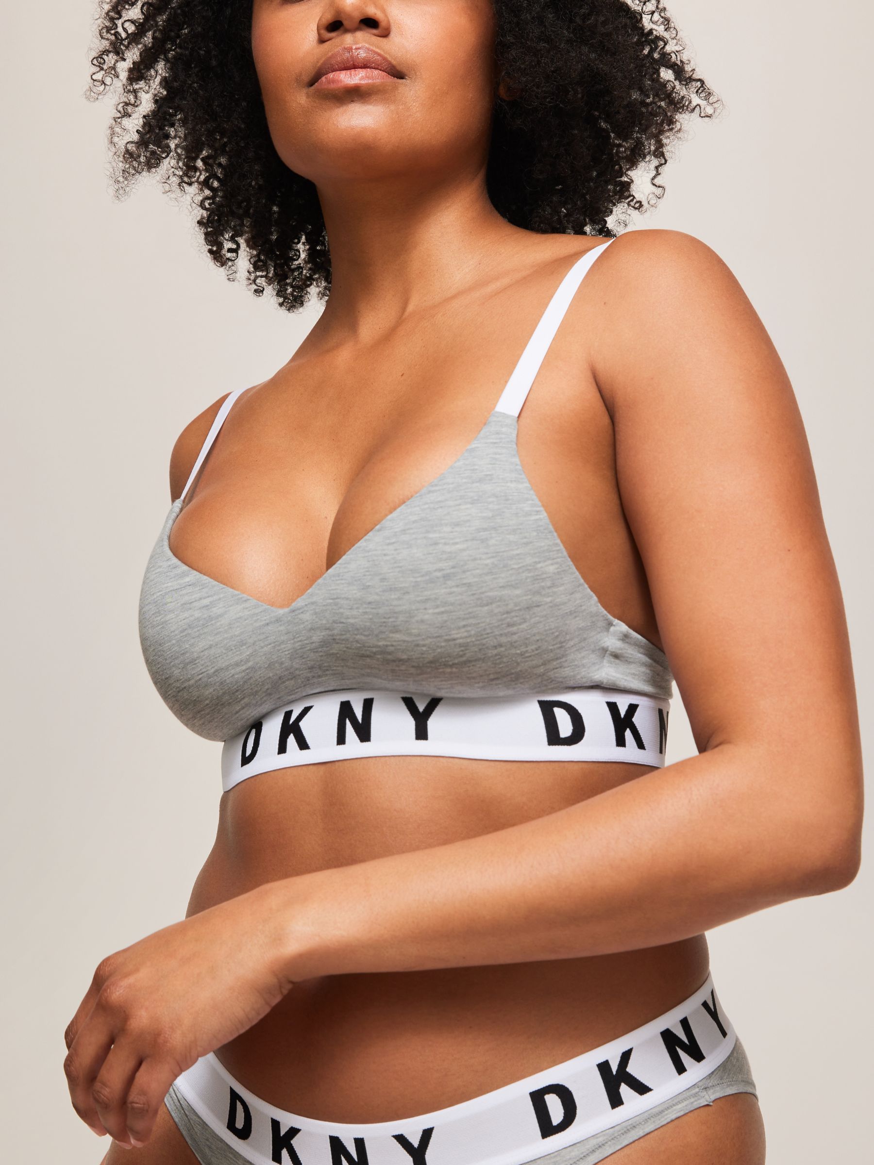 Dkny Logo Wirefree Push Up Bra 