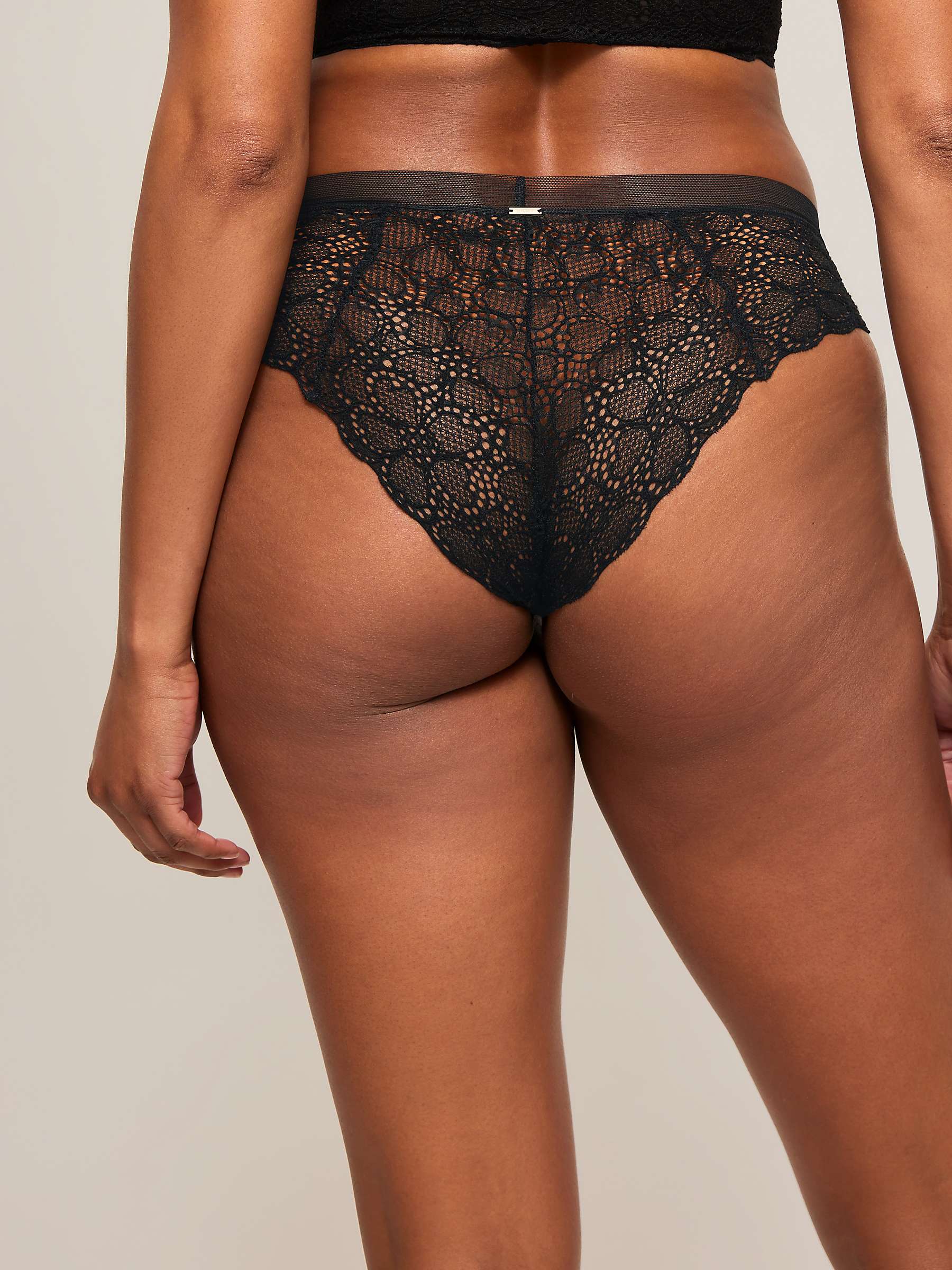 Buy DKNY Superior Lace Brazilian Knickers Online at johnlewis.com