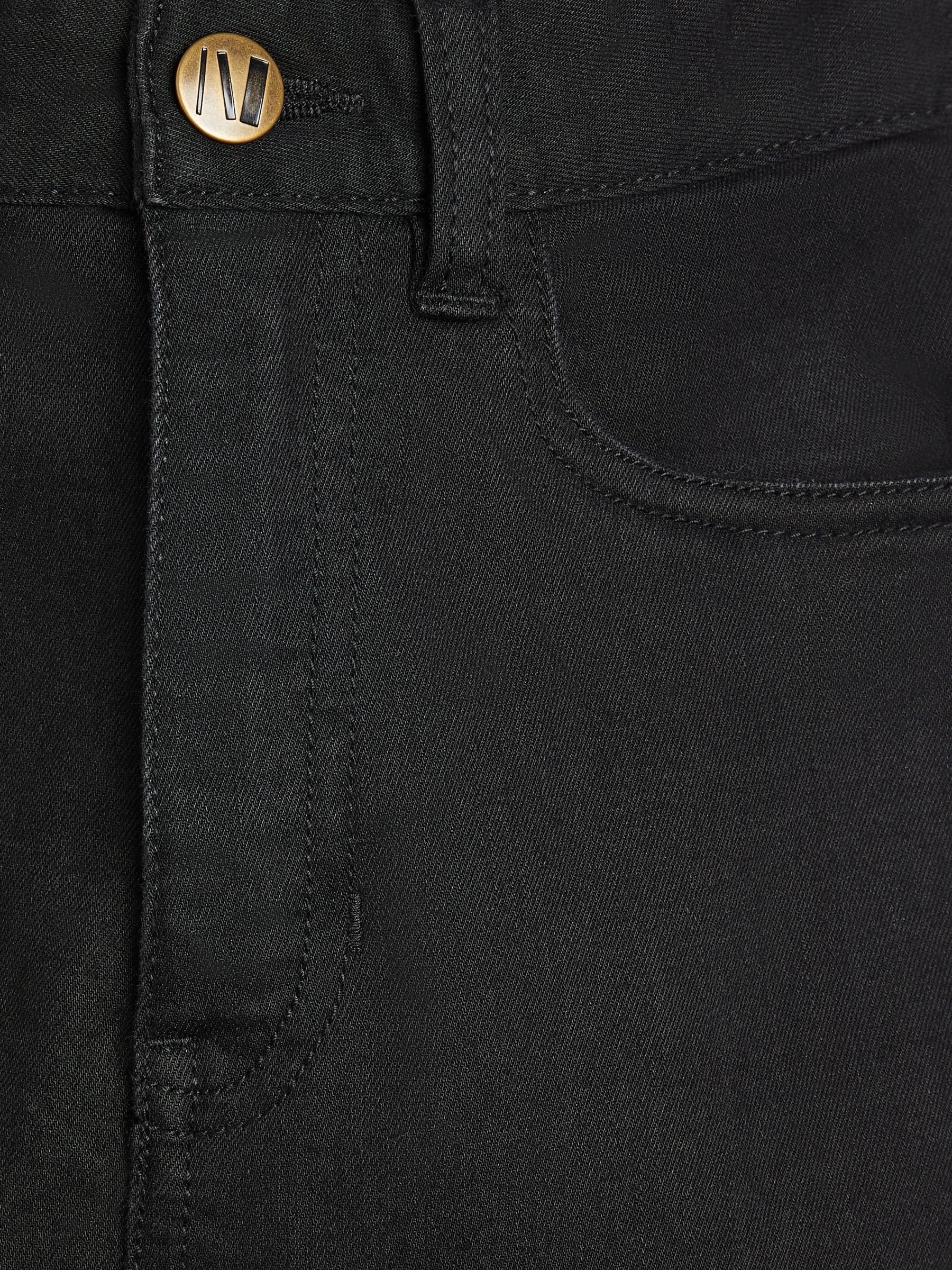 John Lewis & Partners Boys' Straight Fit Denim Jeans, True Black at ...
