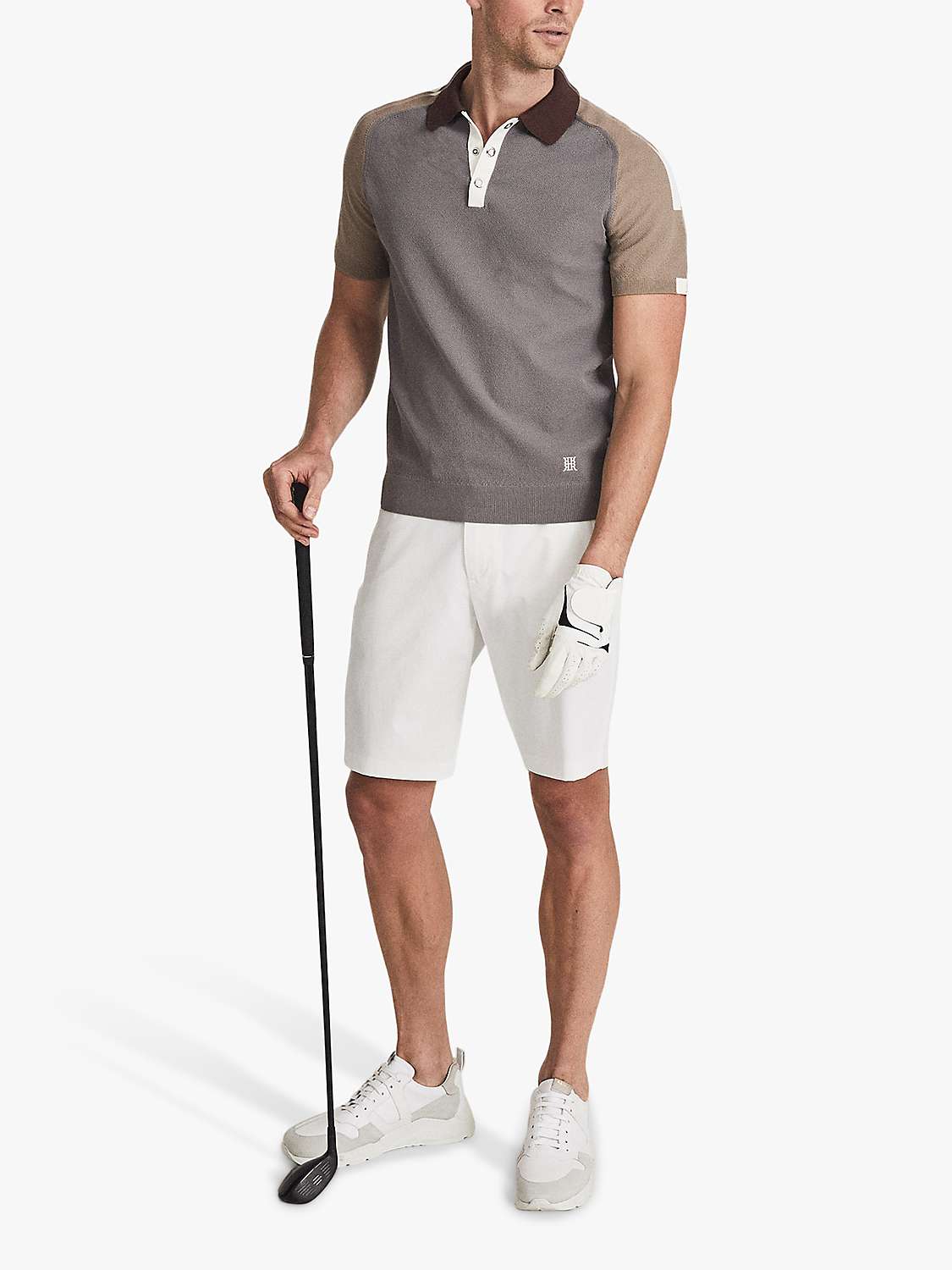 Buy Reiss Golf Elm Stretch Polo Shirt Online at johnlewis.com