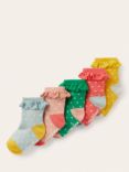 Mini Boden Baby Frilly Socks, Pack of 5, Multi