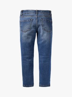Mini Boden Boys' Adventure Flex Slim Fit Jeans, Mid Vintage, 3 years