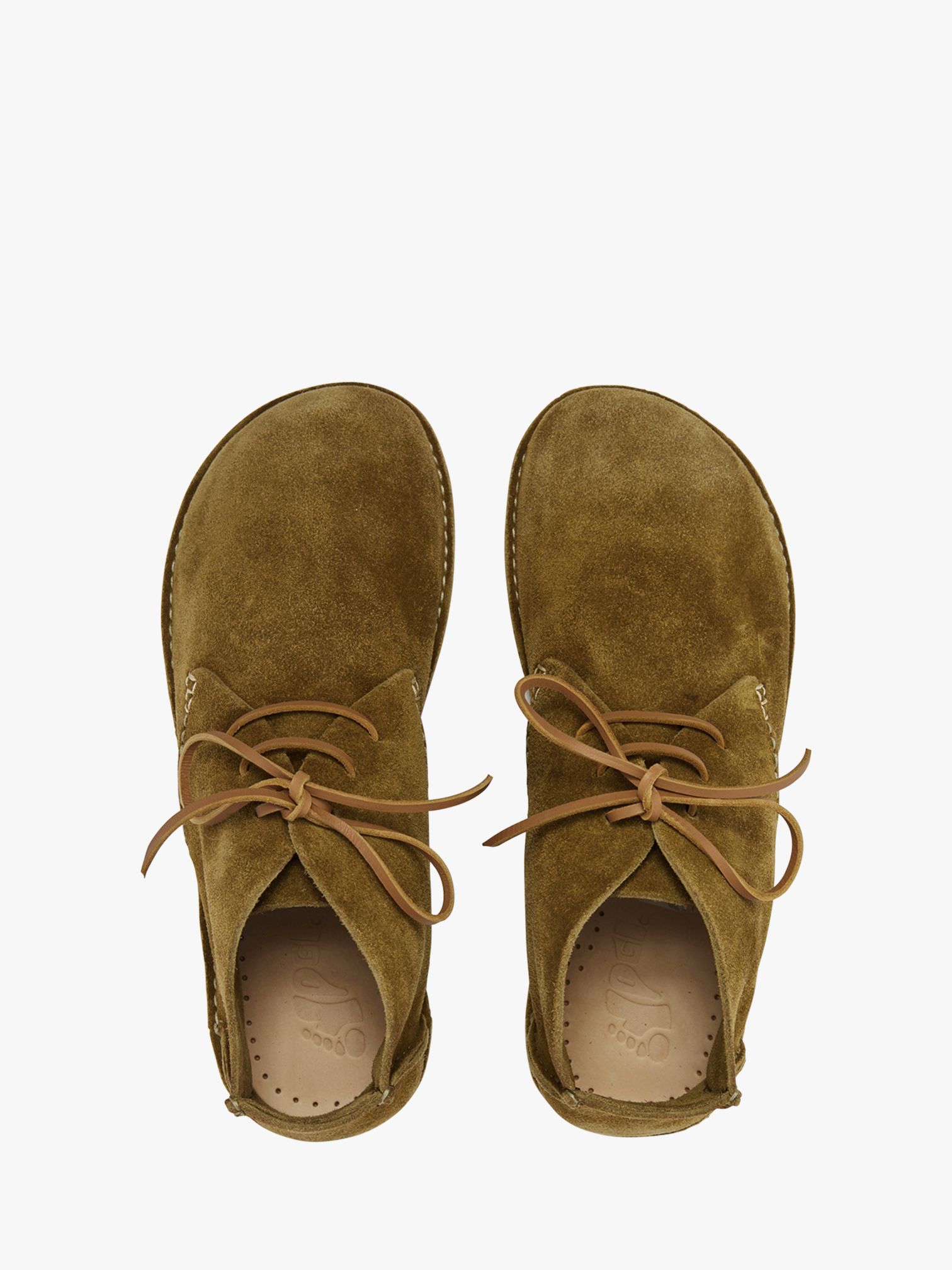 Yogi Glenn Suede Boots, Moss Green at John Lewis & Partners