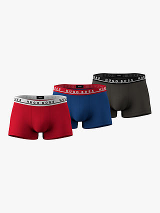 BOSS Stretch Cotton Trunks, Pack of 3