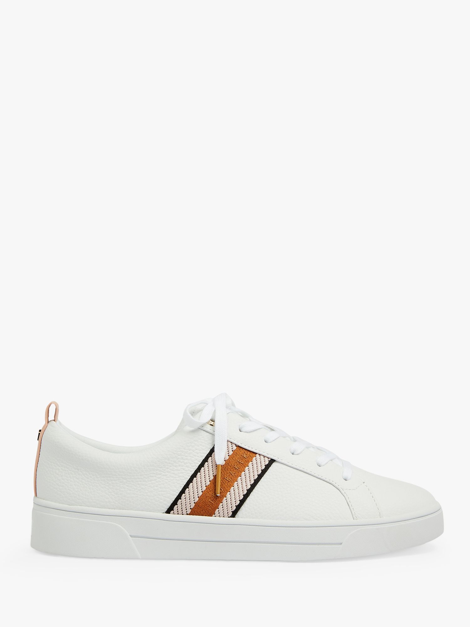 Ted Baker Baily Trainers, White/Multi at John Lewis & Partners