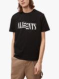 AllSaints Nico Split Logo T-Shirt