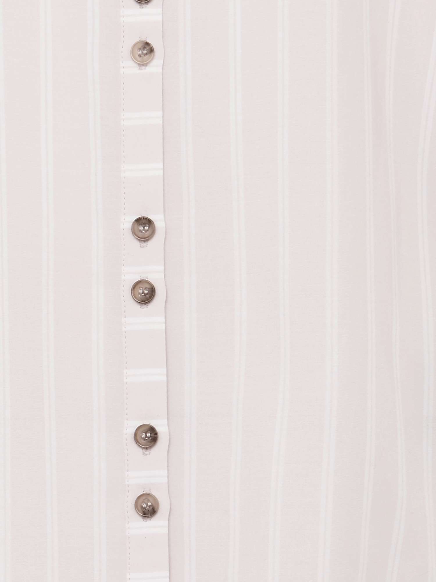 Buy Phase Eight Tazanna Stripe Button Blouse, Pale Pink/Ivory Online at johnlewis.com