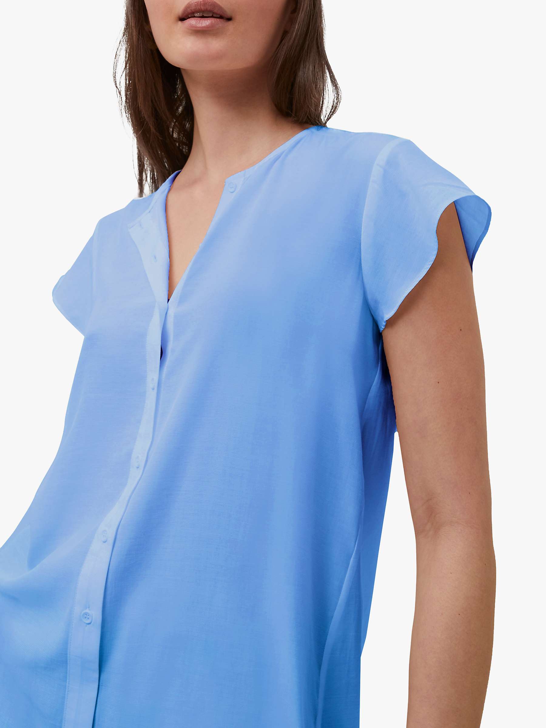 Buy French Connection Ery Sleeveless Shirt Online at johnlewis.com