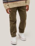 John Lewis & Partners Kids' Corduroy Trousers, Khaki