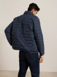 John Lewis Shower Resistant Recycled Puffer Jacket, Navy