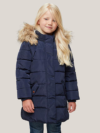 John Lewis Kids' Quilted Hooded Coat
