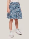 John Lewis & Partners Kids' Ditsy Floral Skirt, Legion Blue