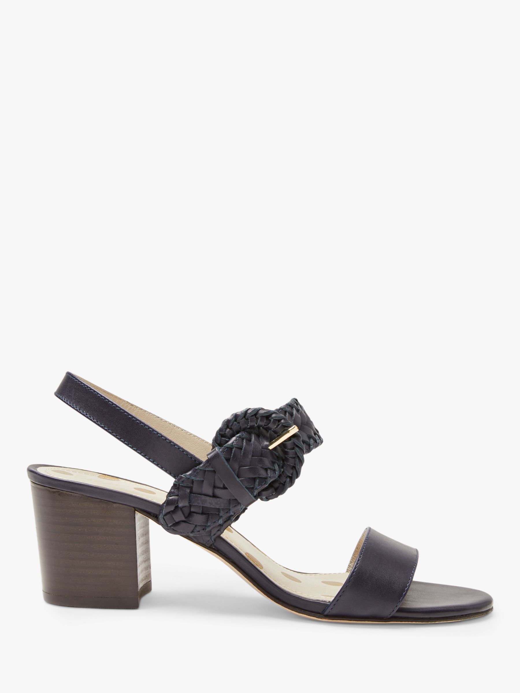 Boden Nell Leather Plaited Strap Heels