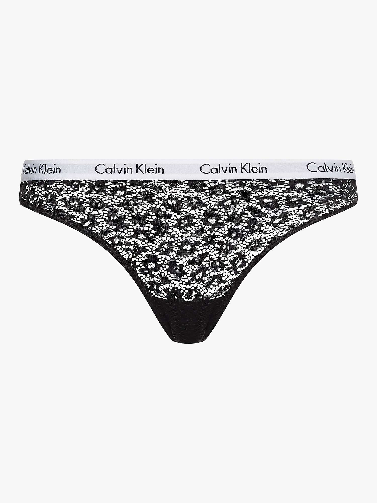 Buy Calvin Klein Carousel Lace Brazilian Knickers Online at johnlewis.com