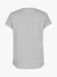 AllSaints Anna Short Sleeve T-Shirt, Grey Marl
