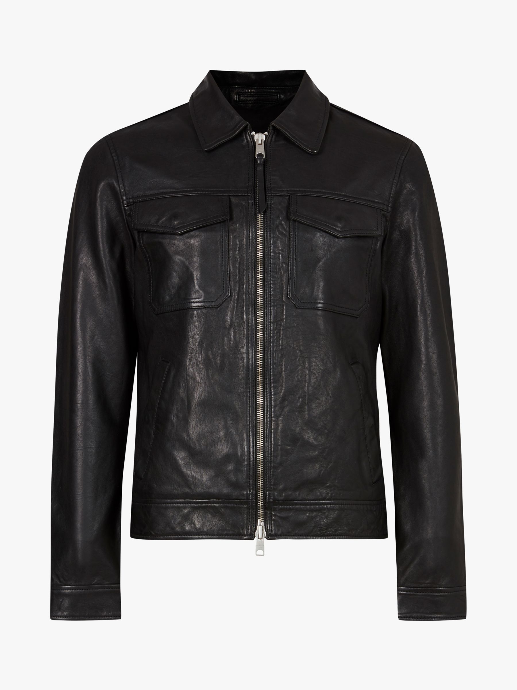 AllSaints Allie Leather Biker Jacket
